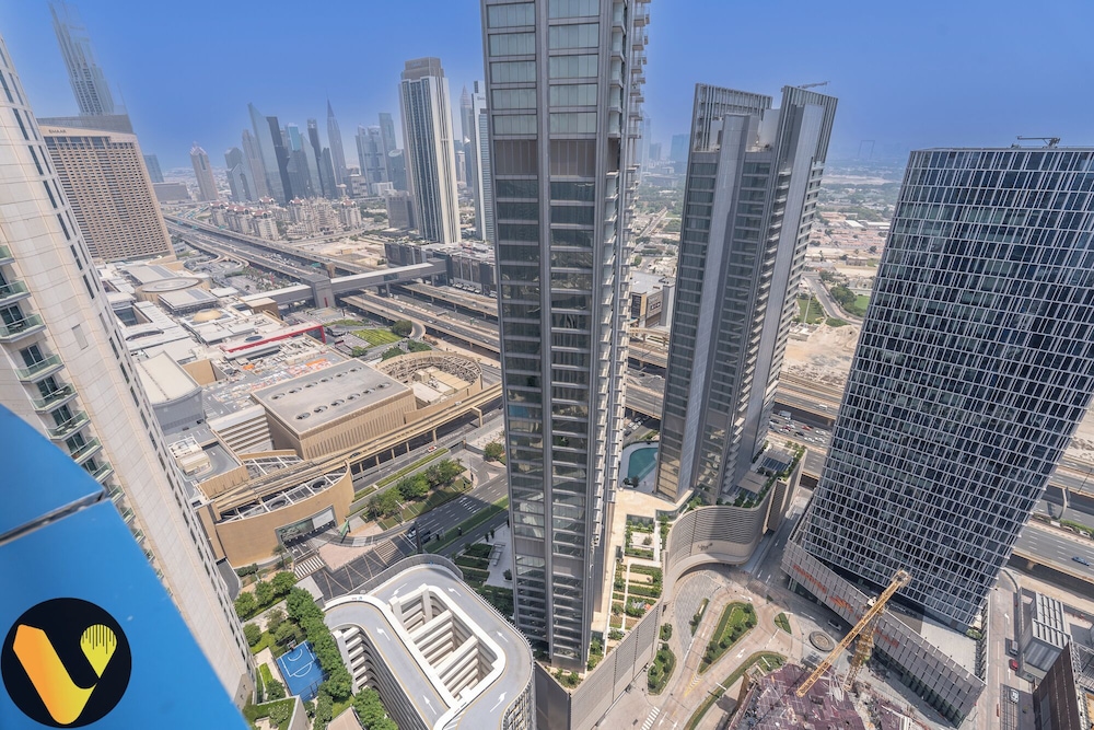 Damac Mall Street near Burj Khalifa