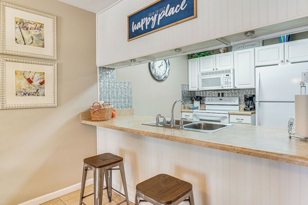 Walk to Beach: PCB Gem w/ Community Pool Access!