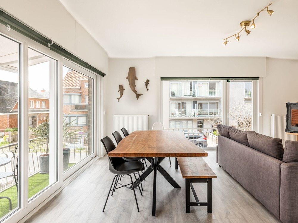 Nice Apartment in Koksijde With Balcony