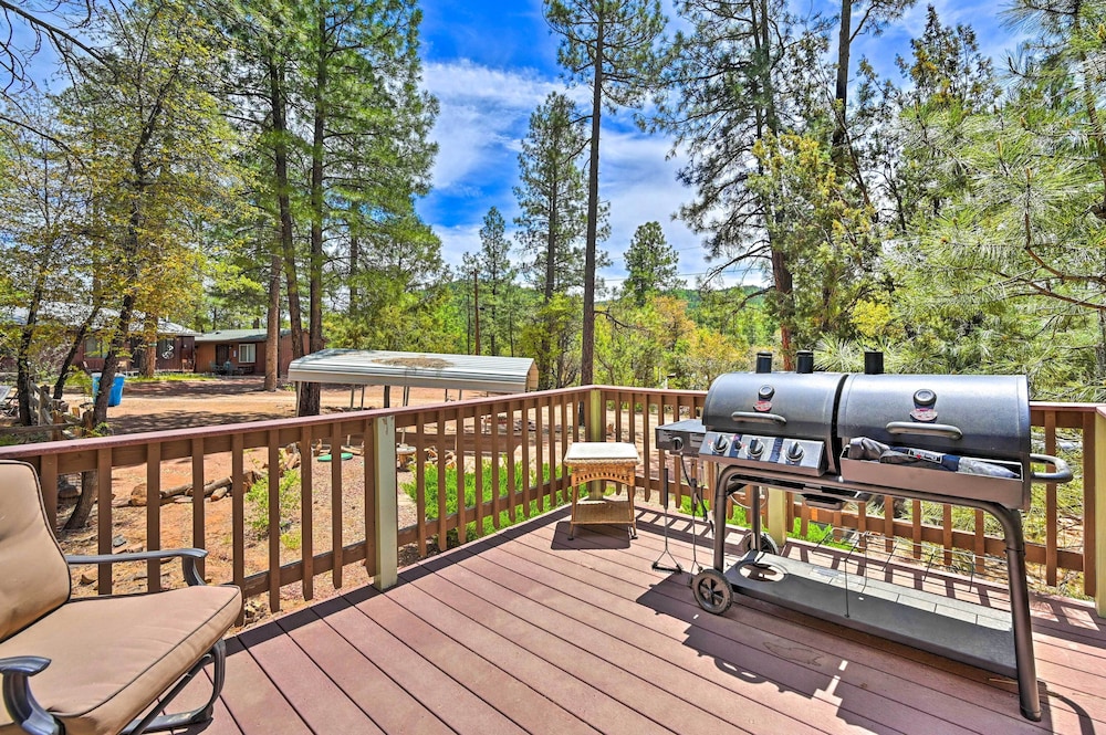 Payson Vacations - Pine Cabin in the Woods w/ Yard  Grill! - Property Image 1