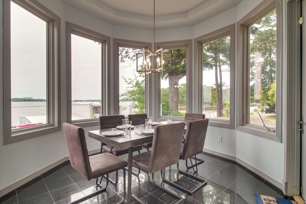 Indoor Pool + Waterfront Deck: Spacious Jay Home
