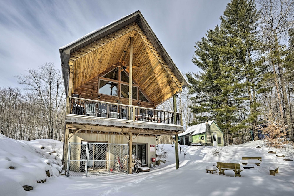 Adirondack Cabin on Private Lake Near Glenfield! view 3