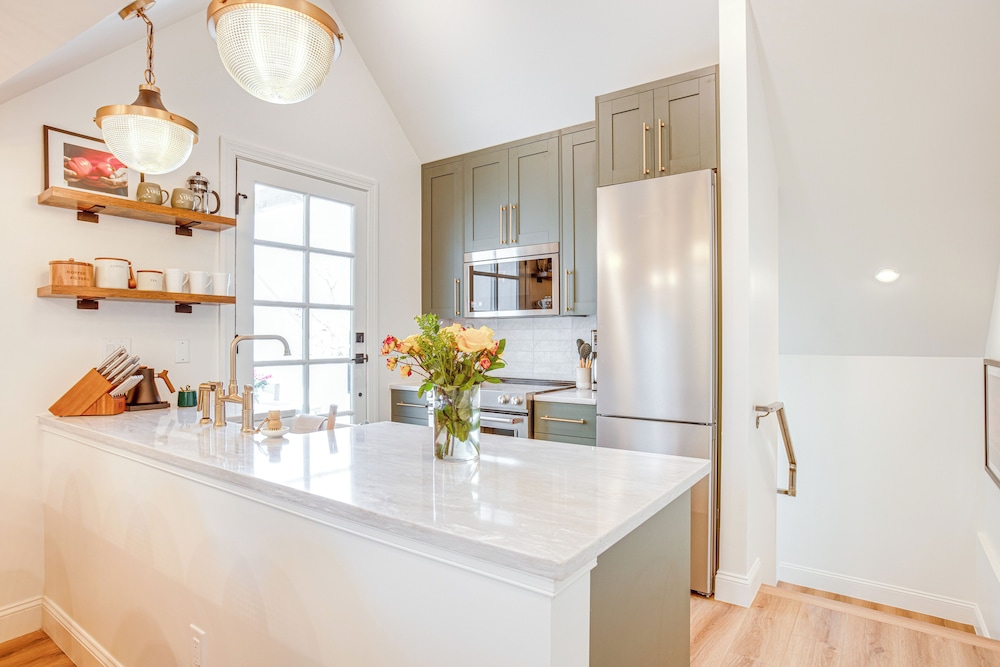 Luxe Designer Flat on Sloans Lake w/ Rooftop Deck