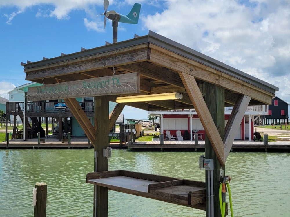 The Salty Dog at Copano Bay by Miss Kitty’s