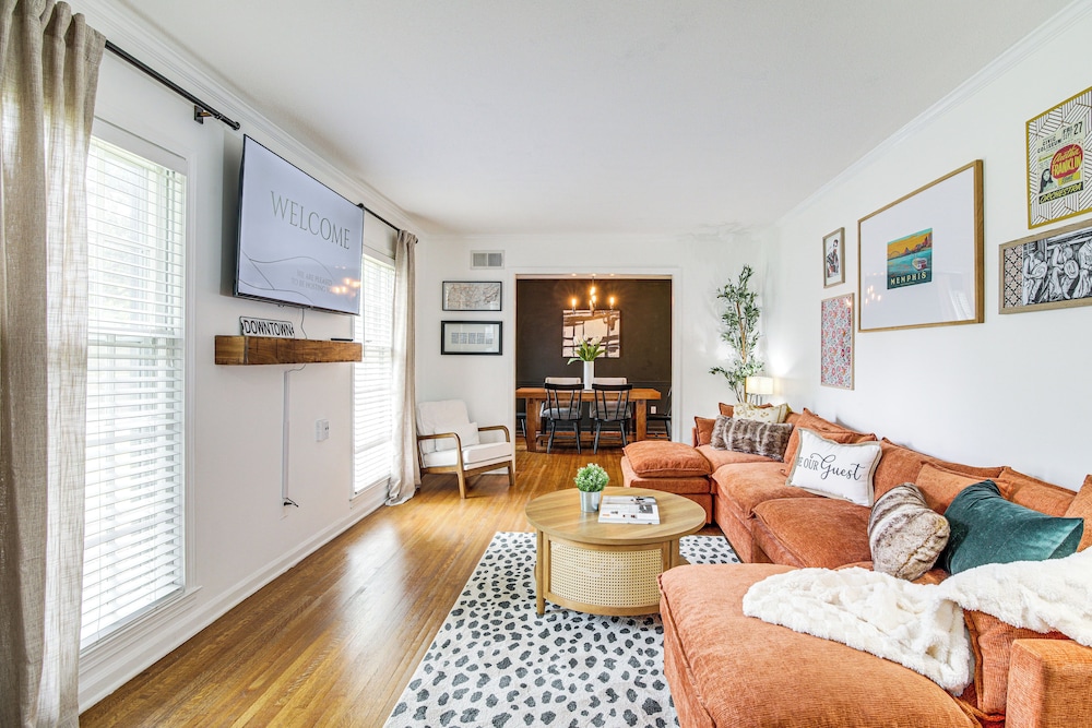 6 Mi to Shelby Farms Park: Family Home in Memphis