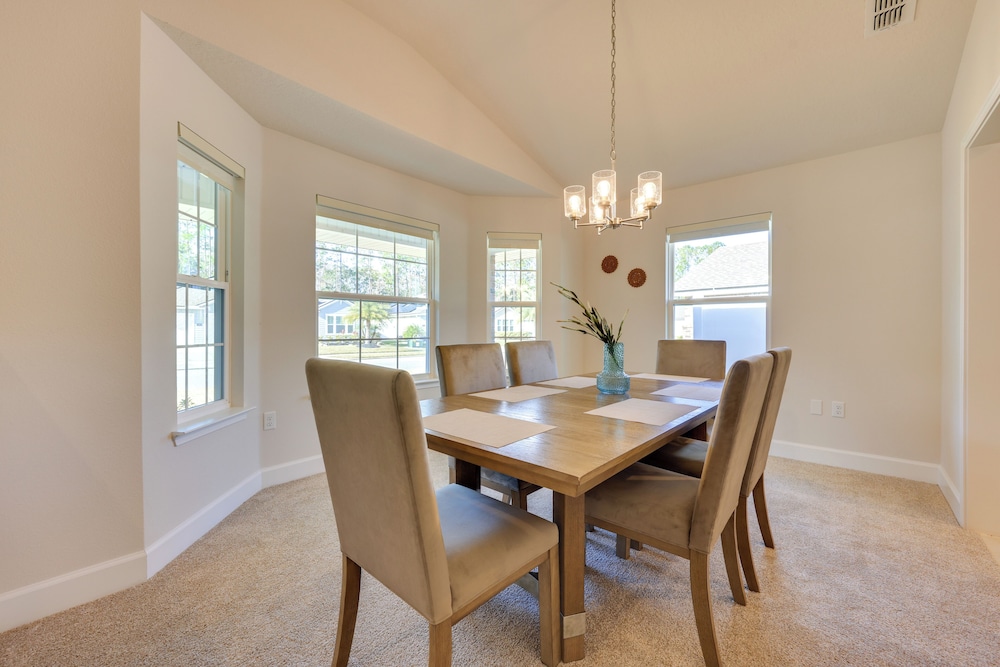 11 Mi to Beach: Newly Built Palm Coast Home!