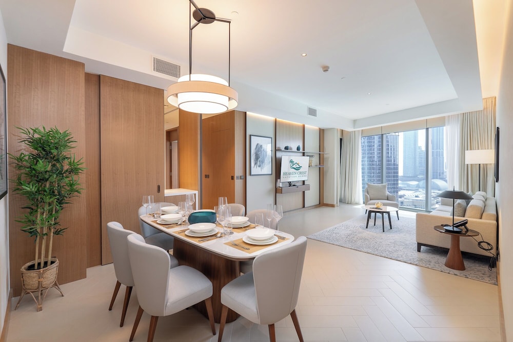 Address Residences Dubai Opera - Burj Khalifa City Views 2 & 3-Bedroom Apartment 1 minute walk to Burj Khalifa, Dubai Mall, Dubai Fountain by Heaven Crest