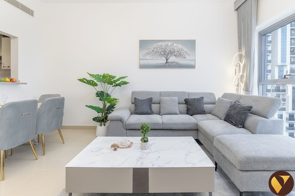 Modern In JVC With Balcony Pool & Gym