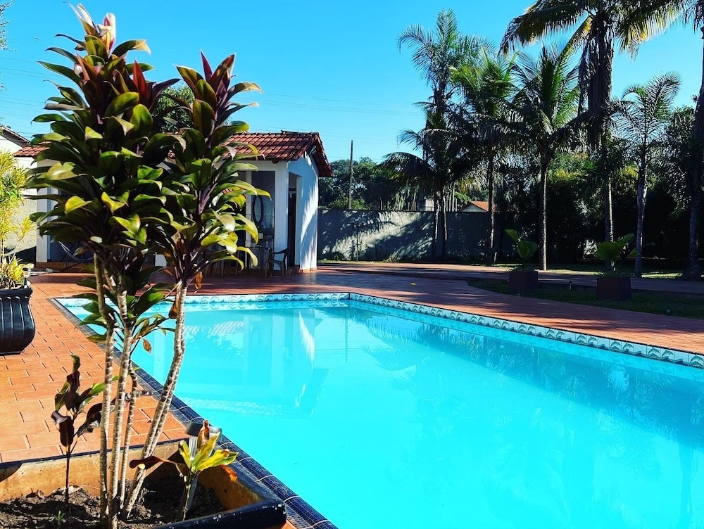 casa com piscina