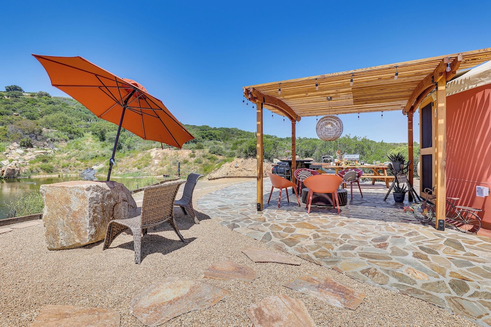 Mystical Mongolian Yurt in Fallbrook w/ Views!