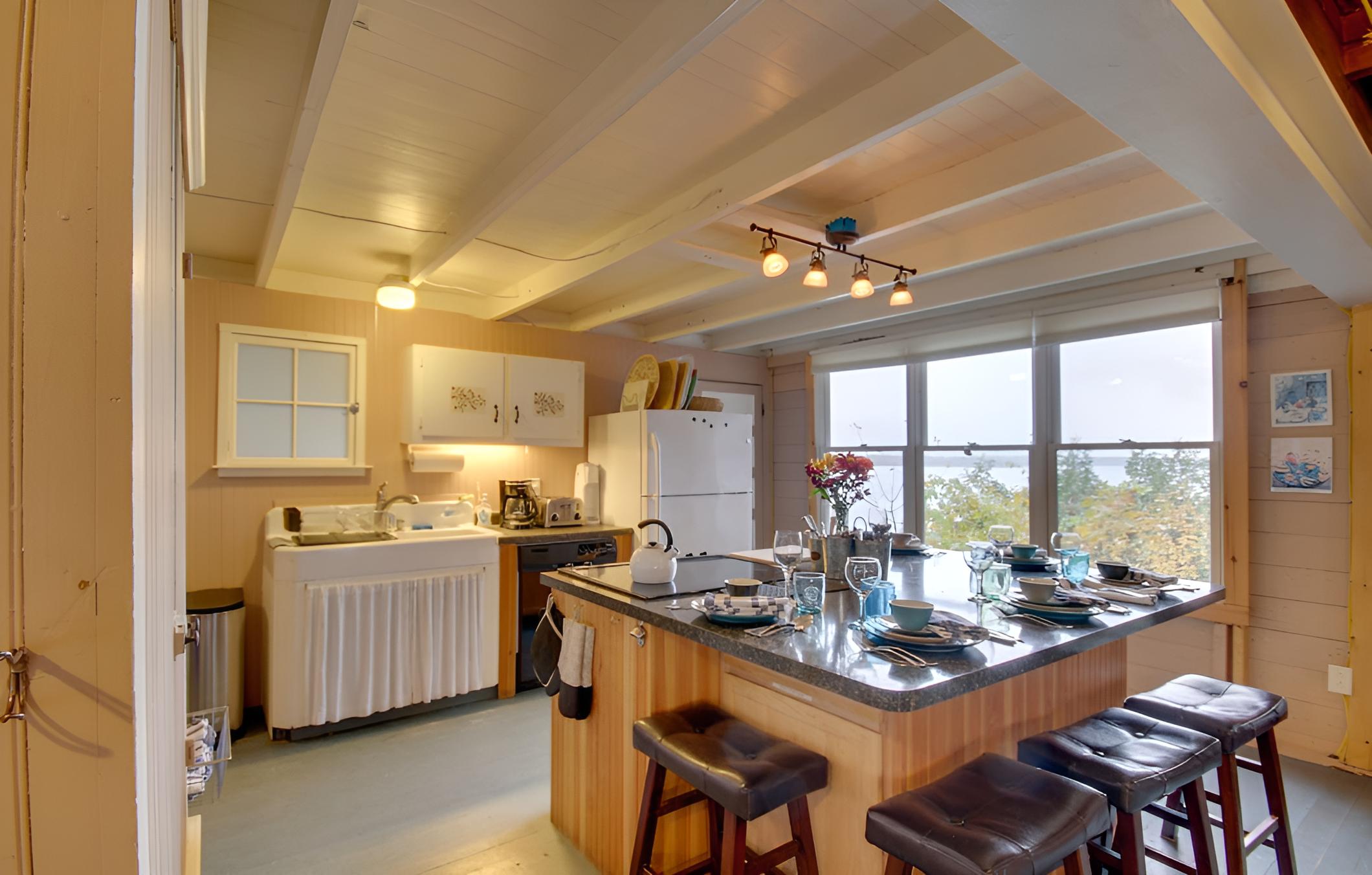 Rustic Lake House on Lake Champlain's Barney Point view 5