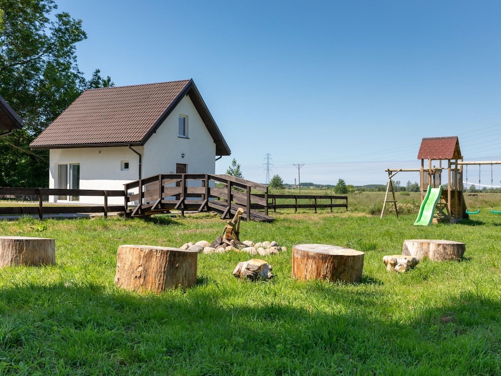 Brick Cottage Near Baltic Sea and Windmill