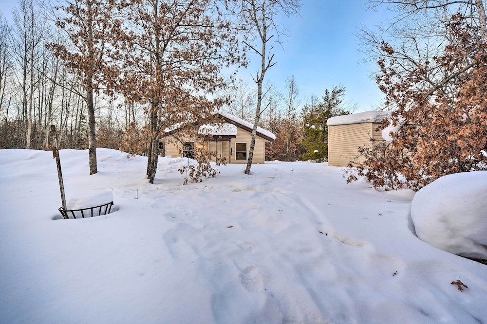 Wooded Danbury Cabin w/ Grill + Fire Pit! view 3