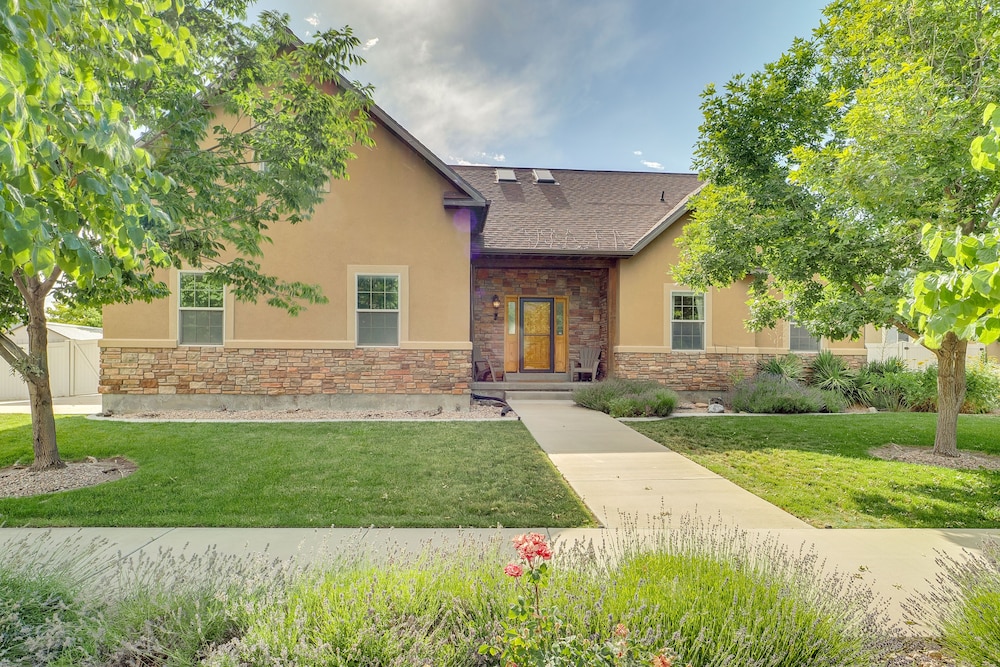 Spacious Utah Retreat w/ Deck, Grill & Fire Pit!