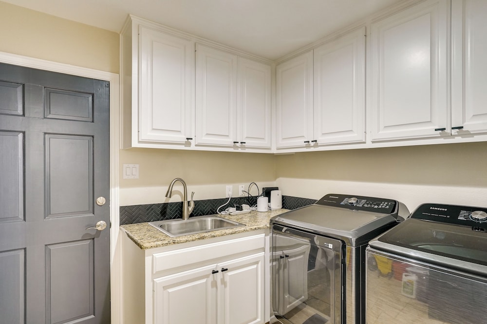 Outdoor Entertainment Area: Spacious Midland Home!
