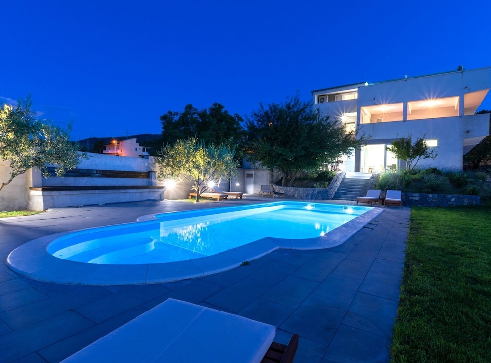Serene Rural Villa With Pool, Sun Deck, and Children's Play Area