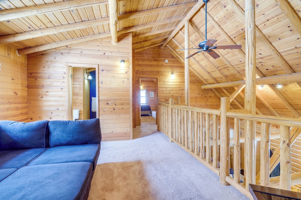 Interlochen Cabin w/ Fireplace - Near State Park! view 5
