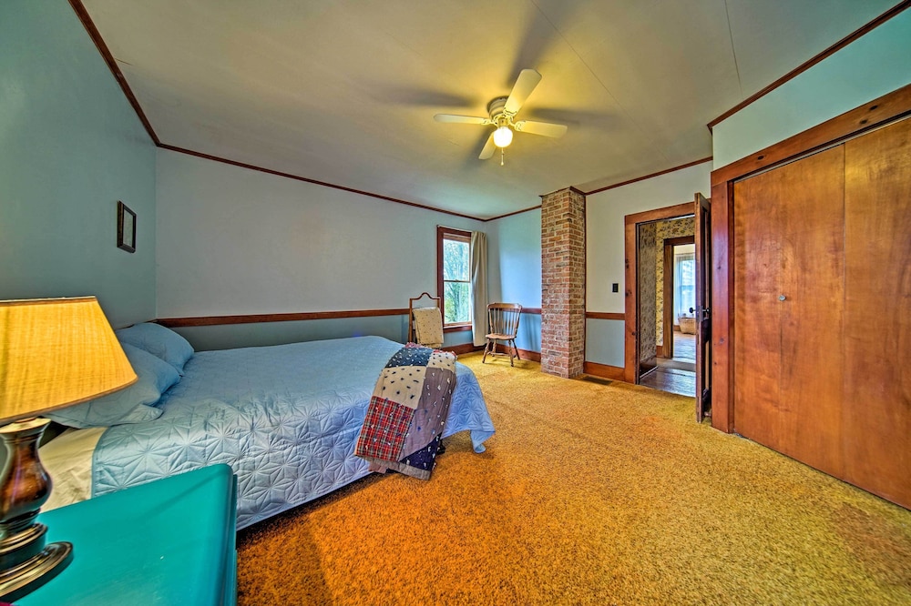 Historic Victorian Farmhouse w/ Porch & Views! view 3