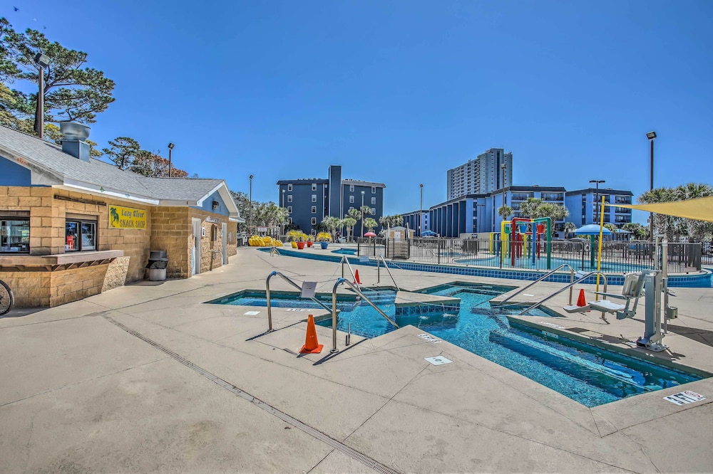 Walk to Myrtle Beach: Family Condo w/ Balcony view 4