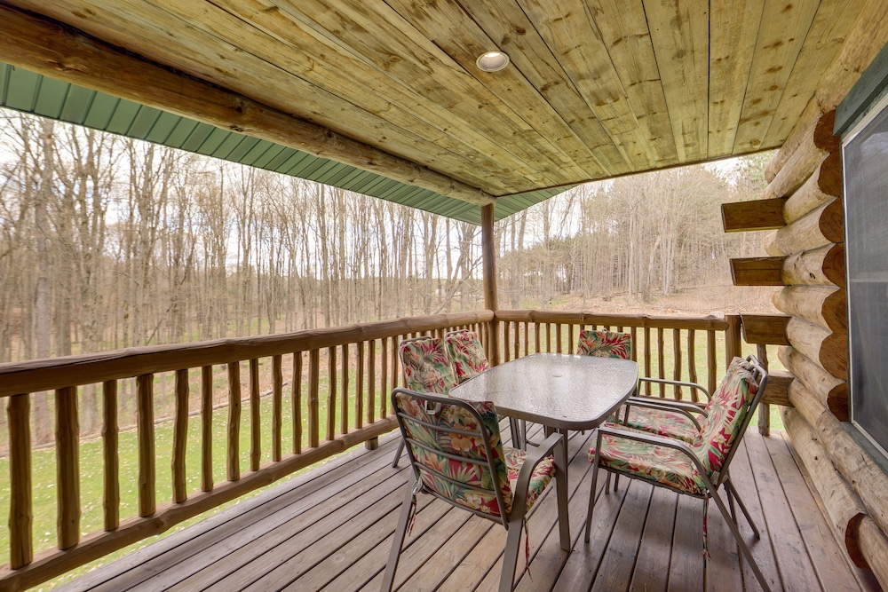 Rustic Tustin Cabin on 7 Acres w/ Fire Pit  Porch - Property Image 15