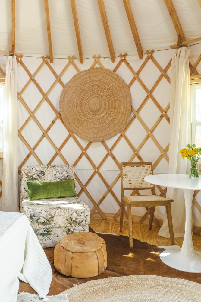The Peacock Yurt at Camposanto ATX Glamping on Lake Travis - Property Image 25