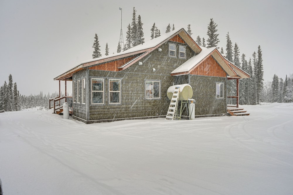 Custom Kasilof Cabin on 40 Private Acres view 2
