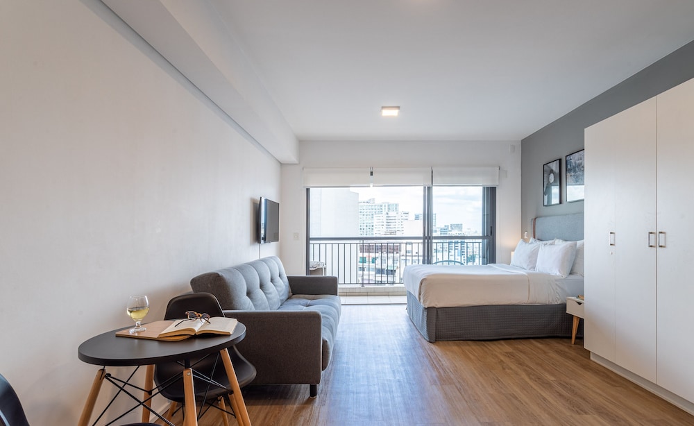 Setin Downtown Genebra by Viva - Apartamentos completos na Bela Vista com piscina