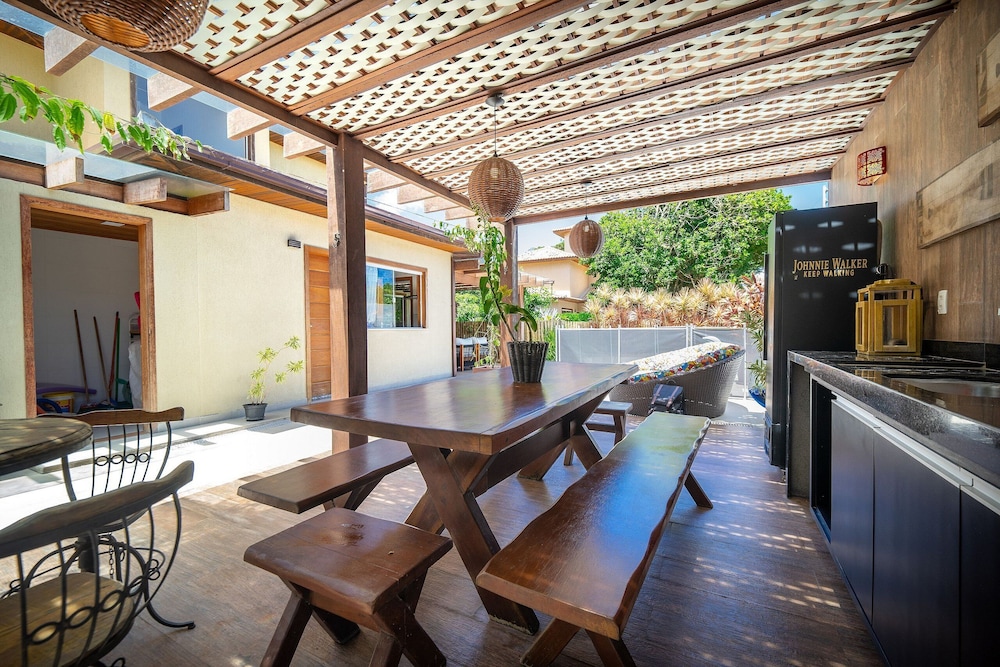 Bz85 Casa com Piscina 200m da praia