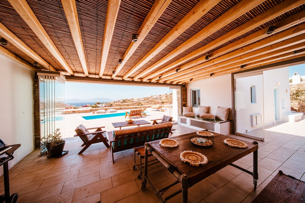 Mykonos Villa Sympatico Private Pool Sea Vistas