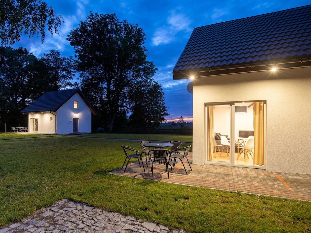 Brick Cottage Near Baltic Sea and Windmill