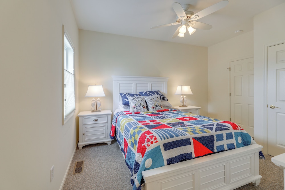 Waterfront Gem w/ Dock: 3 Mi to Fenwick Island Fun