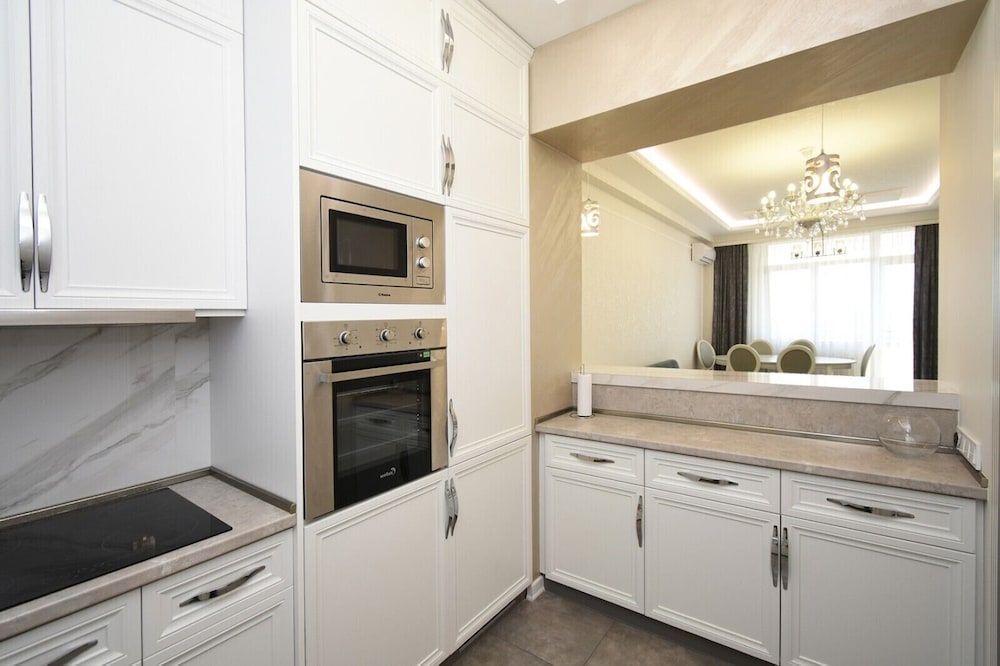 Luxury white apartment