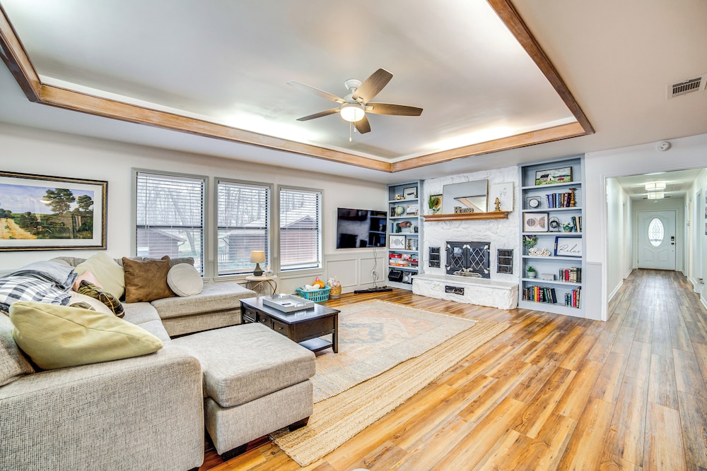 Home on Lake Fork: Patio, Grill & Fire Pit!