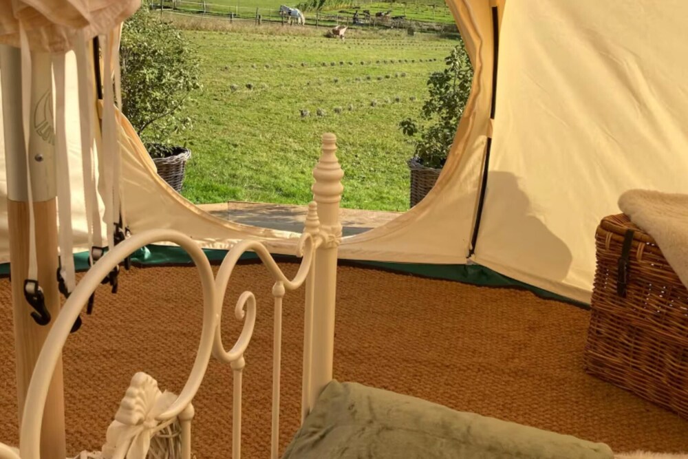 Flower Farm Glamping Retreat in Suffolk