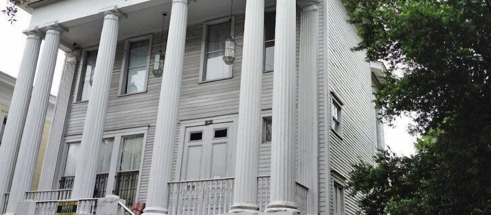 The Confederate House in Savannah, US