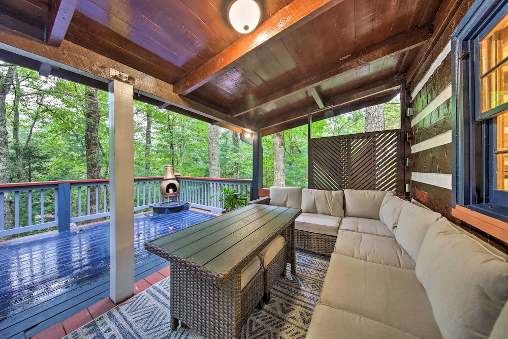 Charming Blue Ridge Mountain Cabin w/ Hot Tub view 5