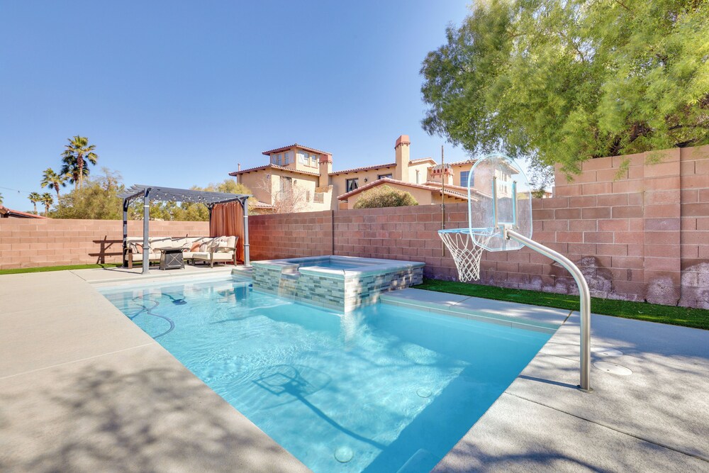 Spacious Las Vegas Home w/ Private Pool + Hot Tub