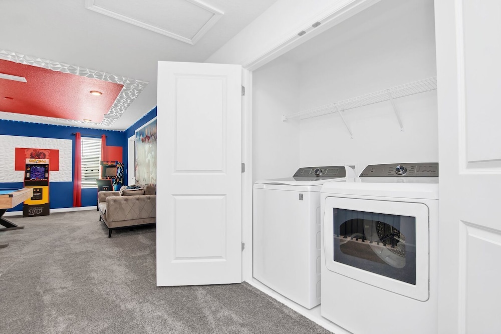 Serenity Lakeview Retreat Stunning Water Views, No Rear Neighbors, Private Pool, Game Room & Star Wars Cinema