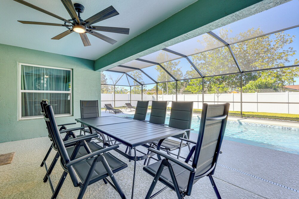 8 Mi to Flagler Beach: Home w/ Outdoor Dining!