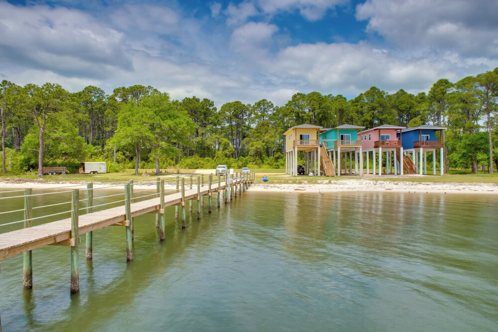 Beachfront Retreat w/ Dock in Lanark Village!