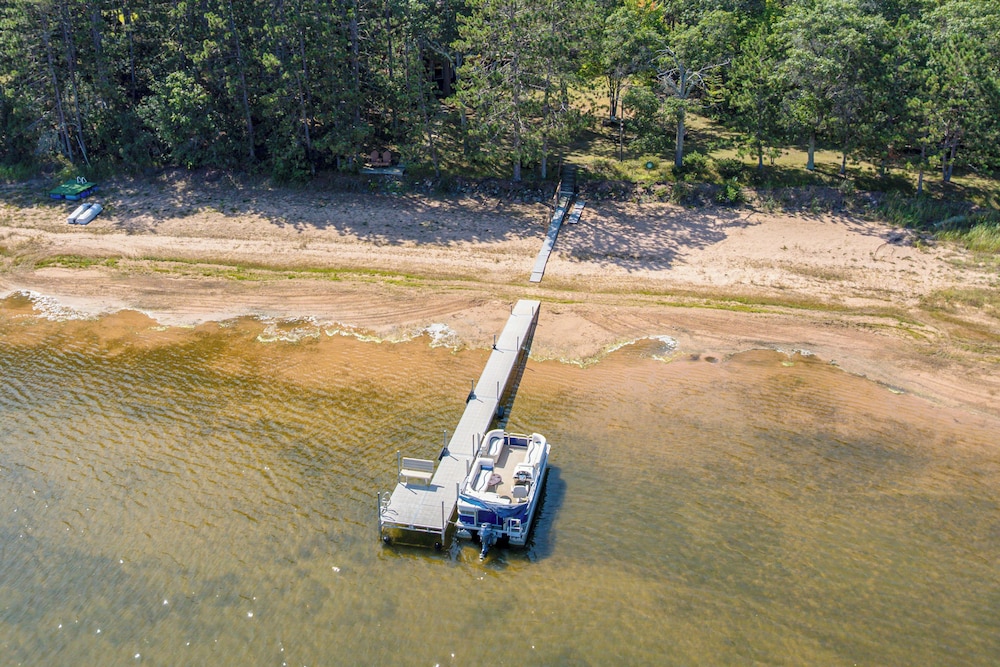 Waterfront Escape on Big Sand Lake w/ Private Dock