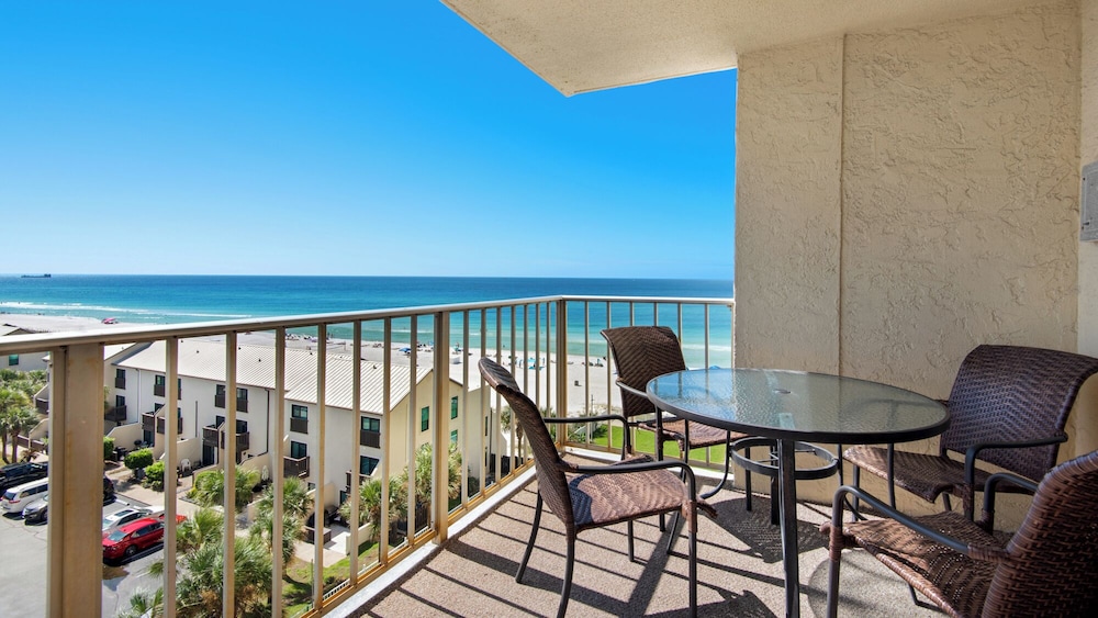 Gulf-front 3BD Condo - 2 Gulf-front Pools, Private Beach Access view 3