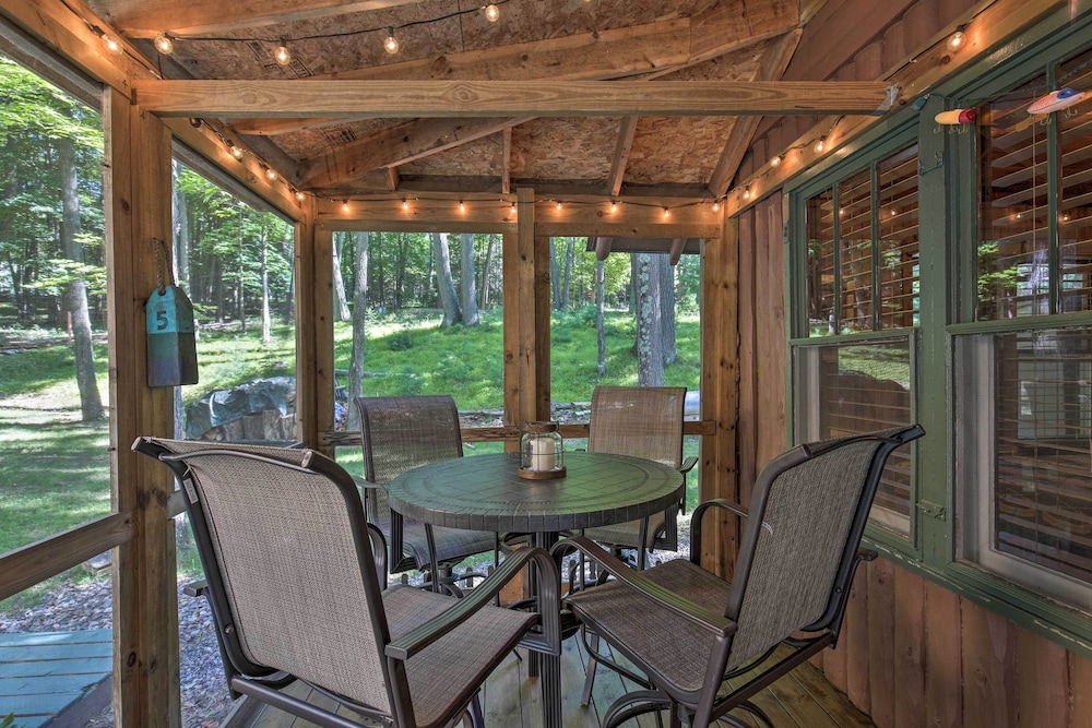 Dock & Beach Access: Duplex Lake Cabin! view 5