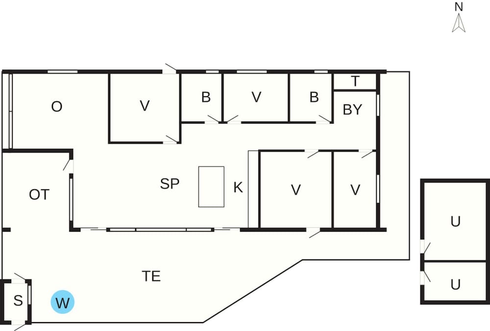 5 Star Holiday Home in Hals