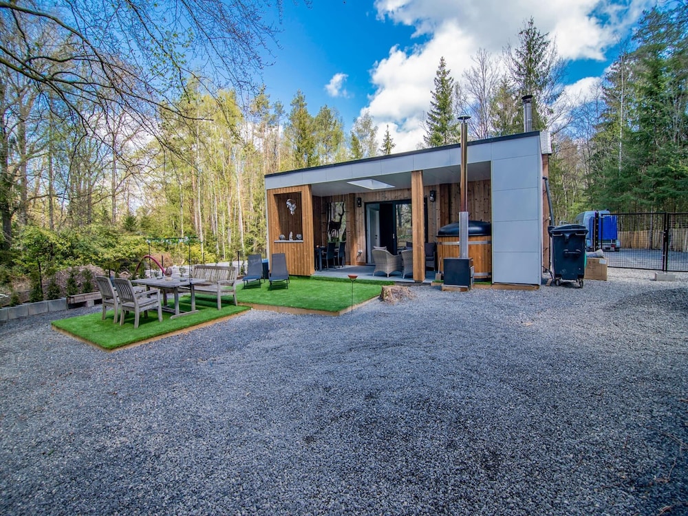 Holiday Home in Biron With Barrel Sauna