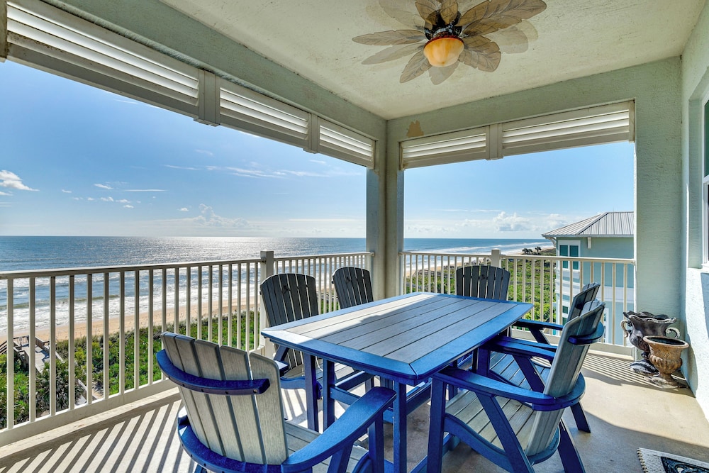 Steps to Beach: Palm Coast Escape w/ Resort Perks!