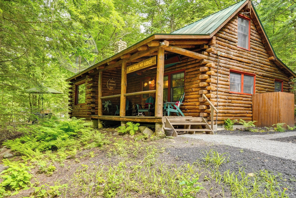 Lake & Beach Access at Lake Luzerne Cabin! view 2