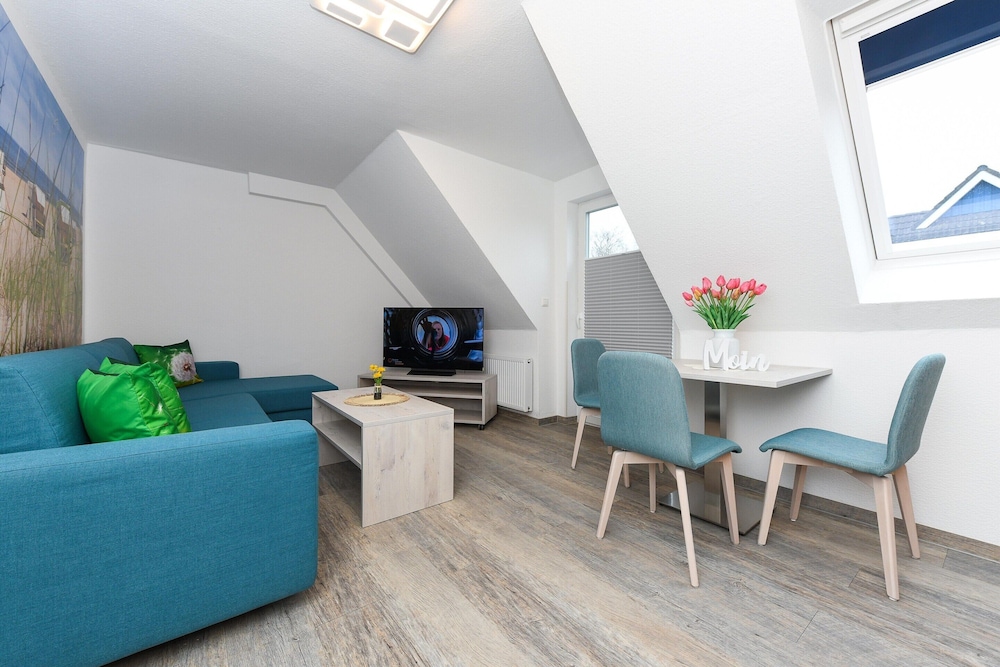 Helle Ferienwohnung fur Zwei Personen in Bensersiel