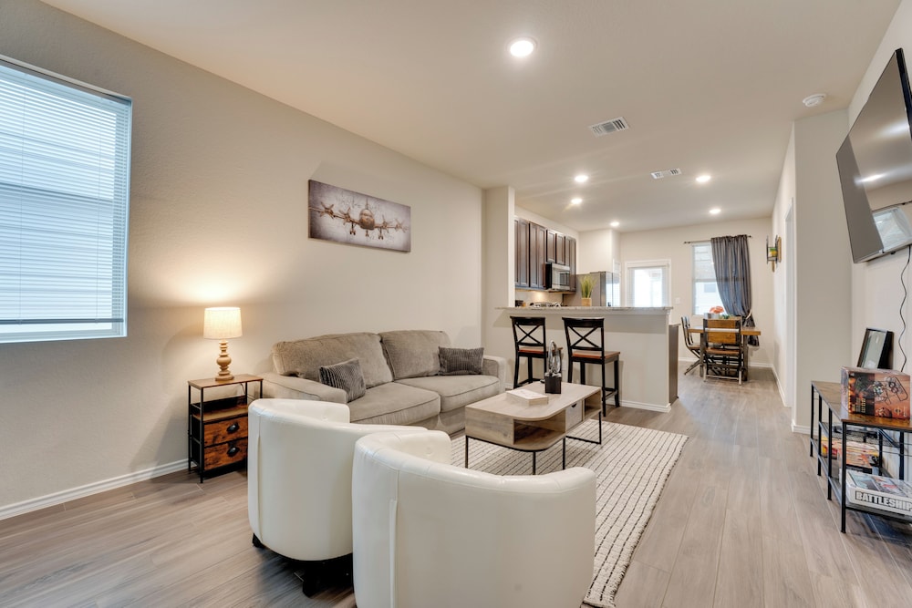 6 Mi to Afb: Pool & Hot Tub Haven w/ Game Room