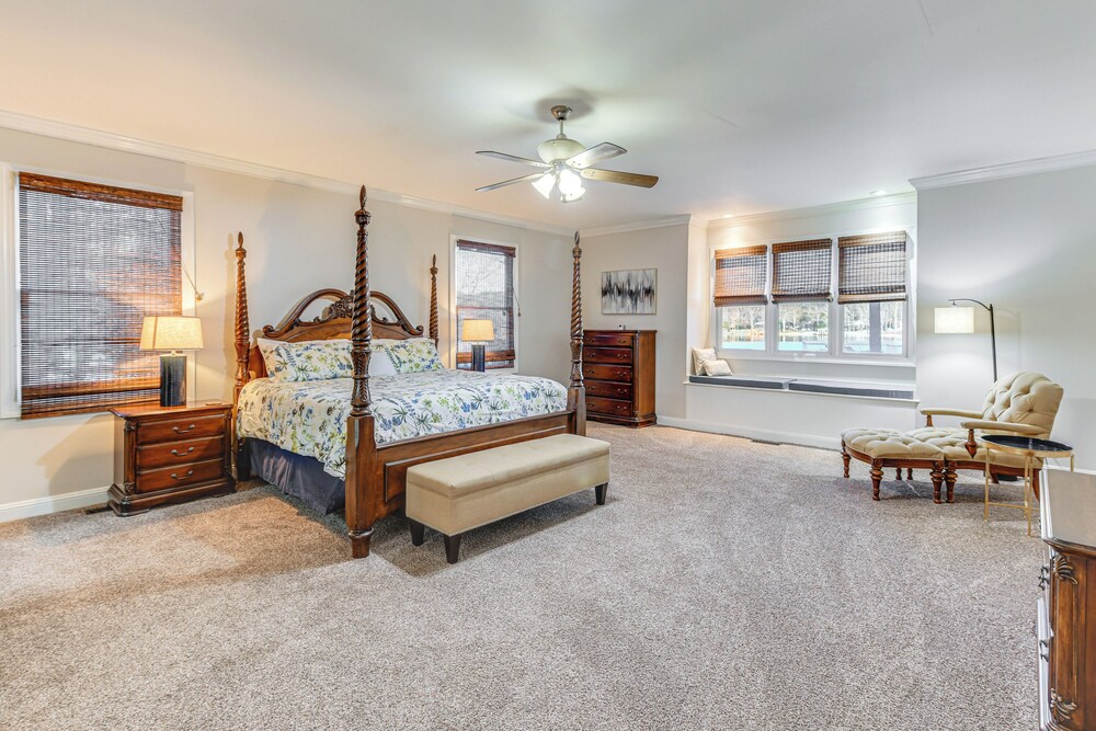 Waterfront Home w/ Dock on Lake Gaston!